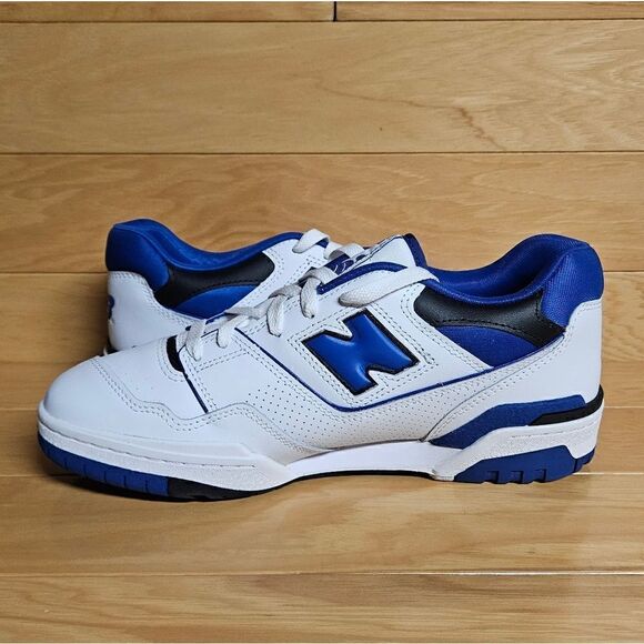 New Balance 550 White Blue Size 10 Mens Shoe Sneaker BB550SN1 - Picture 8 of 9